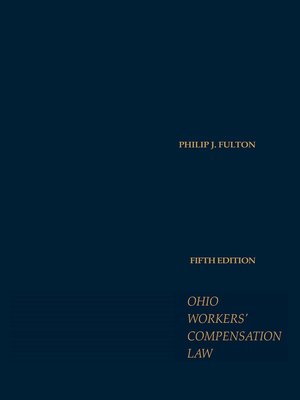 cover image of Ohio Workers' Compensation Law
